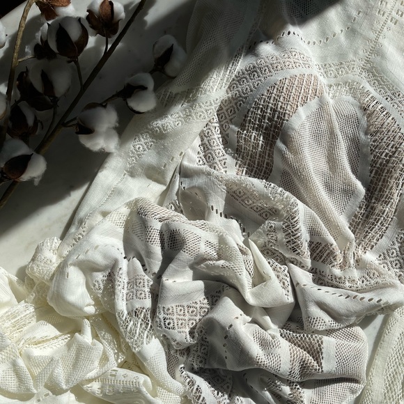 Marciano - White Lace Boho Dress, S - Picture 3 of 7